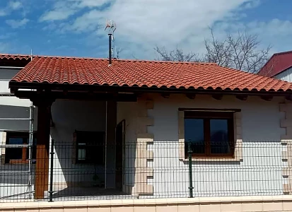 Sistema SATE Casa unifamiliar con aislamiento térmico.