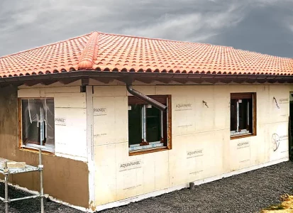 Sistema SATE Casa unifamiliar con aislamiento térmico.